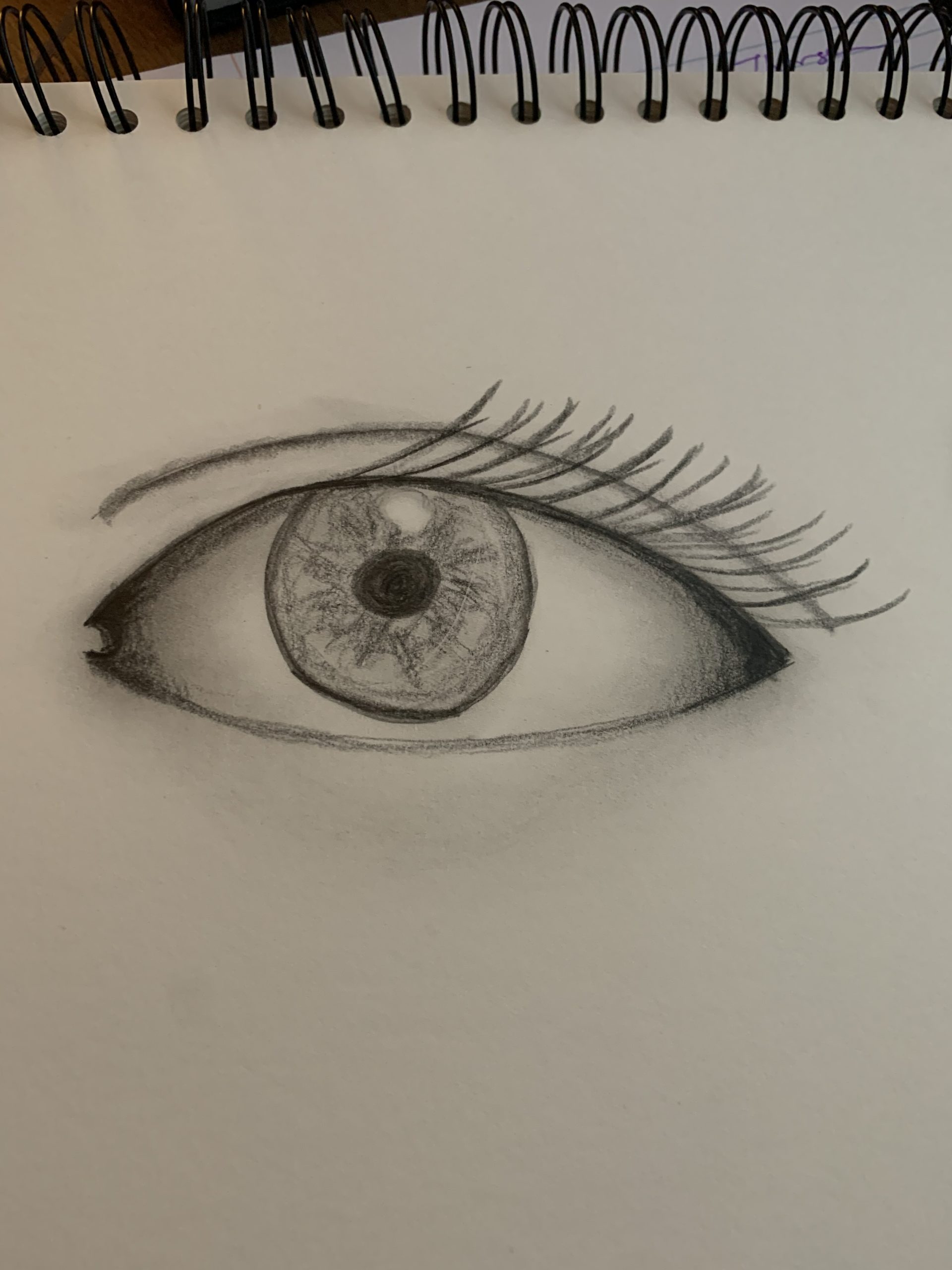 My drawing of an eye